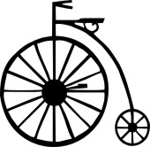 Penny Farthing Small
