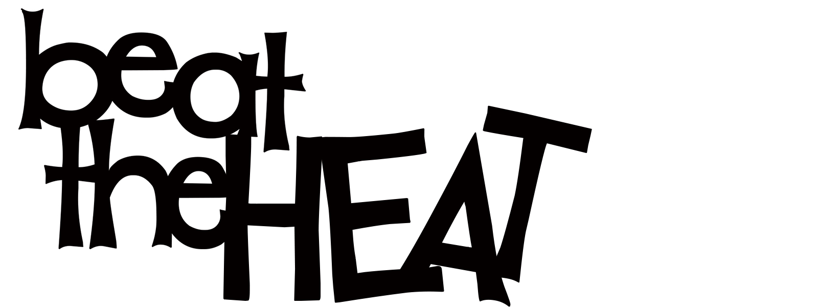 Beat the heat  single packaged 140x73mm