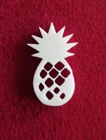 Pineapple or earring size acrylics  for orderin