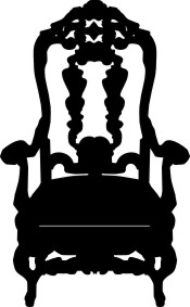 Chair  vintage medium 62mm x 100mm